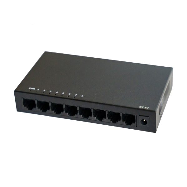 PNET-8ETM | 8 Port Gigabit Ethernet Switch