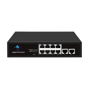 PNET-P8E2E | 10 Port Gigabit Ethernet 120W PoE+ Switch