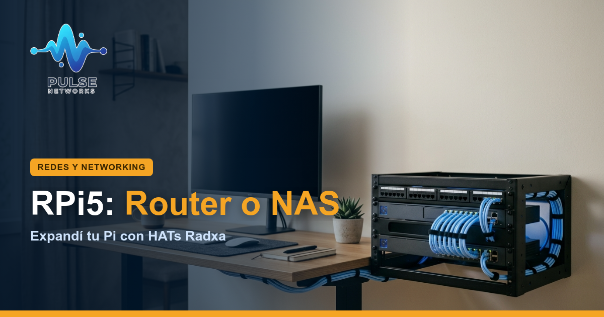 Guía: Convertí tu Raspberry Pi 5 en un Router 2.5G o NAS con HATs Radxa